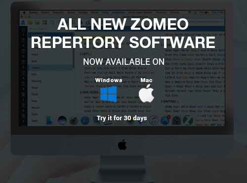 Advanced homeopathy software